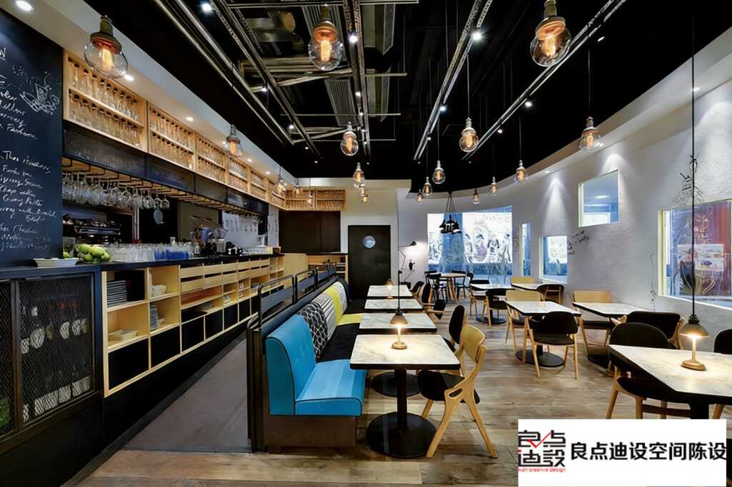 咖啡店软装灵感：这家咖啡店工业混搭文艺路线软装设计，细节控必看!